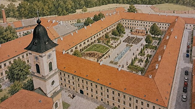 Jeden z návrhů nové podoby kasáren v Josefově