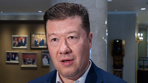 Tisková konference Tomia Okamury z návštěvy Číny. (20. července 2026)
