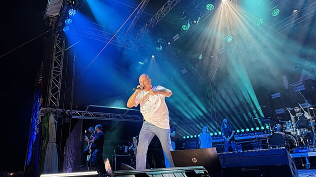 Daniel Landa na festivalu Hrady CZ pod Kunětickou horou. (19. července 2026)