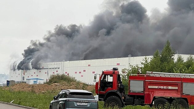Ukrajina zasáhla další logistické centrum společnosti Wildberries při útoku dronem na město Rjazaň. (29. července 2026)