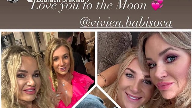 Monika Babišová popřála dceři Vivien k 26. narozeninám také na Instagramu. (červenec 2026)