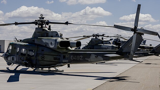 Vrtulník Bell UH-1Y Venom Armády České republiky