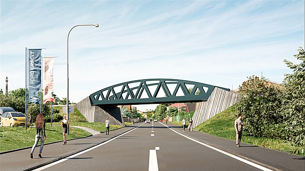 Most na silnici z Klatov do předměstí Luby, přezdívaný gilotina kvůli častým kolizím nákladních aut, nahradí nová konstrukce.
