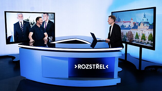 Hostem pořadu Rozstřel je politolog Jan Kubáček