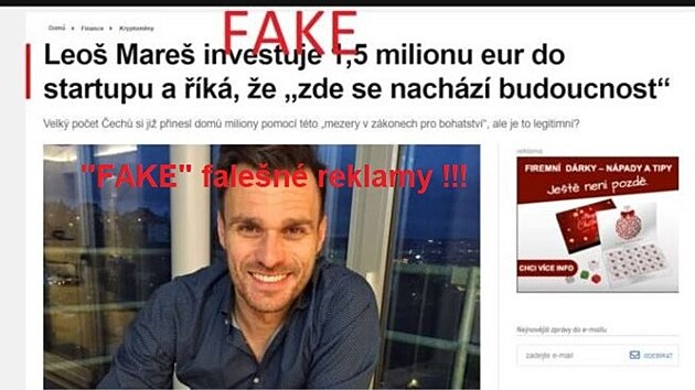 Uk&aacute;zka podvodn&eacute;ho inzer&aacute;tu se &bdquo;z&aacute;rukou&ldquo; zn&aacute;m&eacute; osobnosti, na kter&eacute; se nachytala řada důvěřiv&yacute;ch lid&iacute;. V&yacute;sledkem bylo okraden&iacute; o vysok&eacute; č&aacute;stky. (5. srpna 2026)