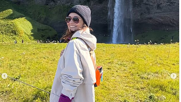 Daniela Brzobohatá na dovolené na Islandu (4. srpna 2026)