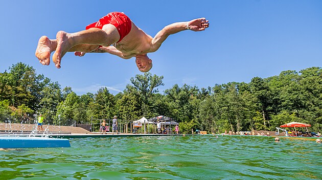 Nové Město nad Metují otevřelo biotopové koupaliště. (8. srpna 2026)