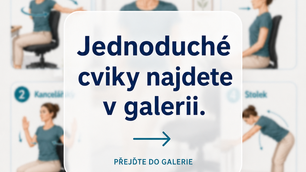 Cviky proti bolesti mezi lopatkami. Vytvořeno pomocí AI.