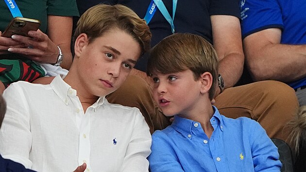 Princ George a princ Louis v Glasgowě na Commonwealth Games (1. srpna 2026)