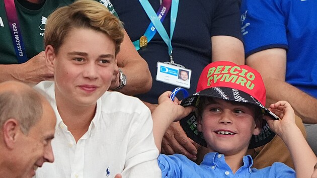 Princ George a princ Louis v Glasgowě na Commonwealth Games (1. srpna 2026)