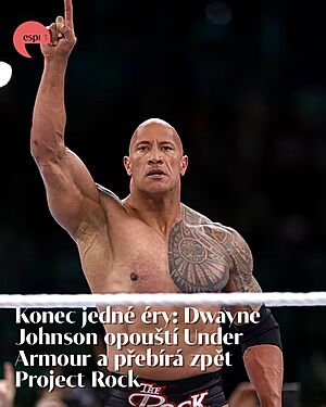 Under Armour a Dwayne �The Rock� Johnson ofici�ln� ozn�mili konec desetilet� spolupr�ce, v jej�m� r�mci vznikla tr�ninkov� zna�ka Project Rock.

V�ce...