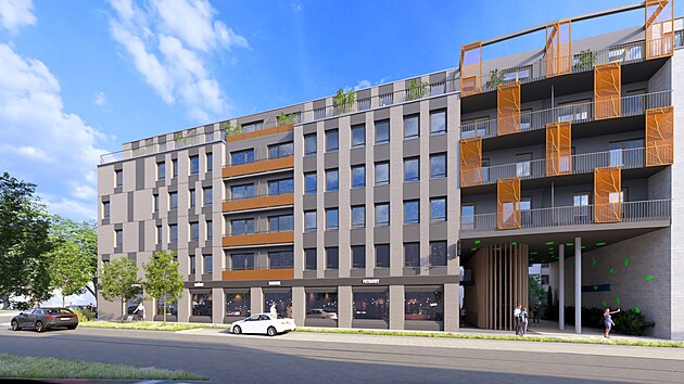 Druh&aacute; etapa bytov&eacute;ho komplexu Urban Park v brněnsk&yacute;ch Husovic&iacute;ch.