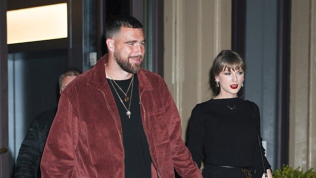 Taylor Swiftová a Travis Kelce