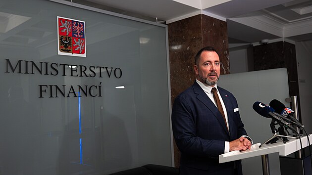 Ministr životního prostředí Igor Červený po jednání o novém rozpočtu