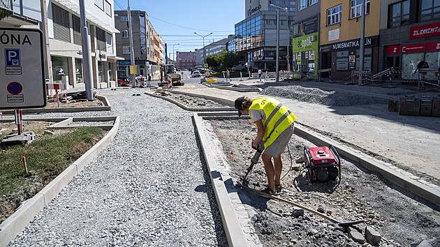 Oprava ulice Zar&aacute;m&iacute; ve Zl&iacute;ně (srpen 2026)