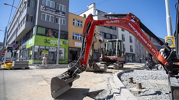 Oprava ulice Zar&aacute;m&iacute; ve Zl&iacute;ně (srpen 2026)