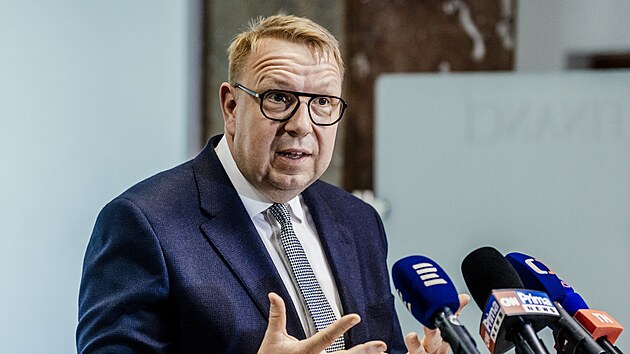 Ministr práce Aleš Juchelka (ANO) po jednání ministerstva financí o rozpočtu na příští rok. (18. srpna 2026)