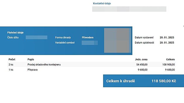 Ostravští kriminalisté odhalili podvodníka, který kradl lodní kontejnery a pak je prodával dál.
