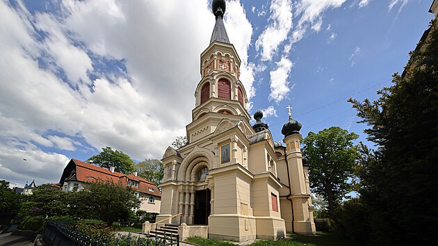 Pravoslavn&yacute; kostel sv. Olgy ve Franti&scaron;kov&yacute;ch L&aacute;zn&iacute;ch