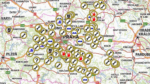 HZS středočeského kraje evidovali k 17 hodině 144 událostí, což je trojnásobek denního průměru. (17. srpna 2026)