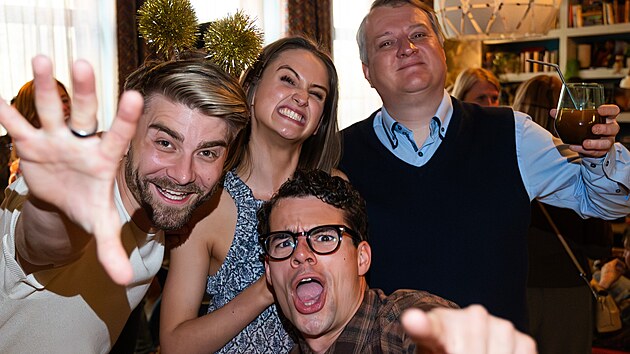 Marek Lambora, Michaela Petřekov&aacute;, Filip Březina a Tom&aacute;&scaron; Jeř&aacute;bek