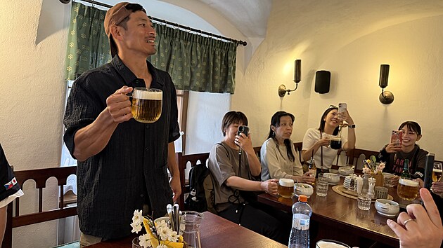 Japonský baseballový veterán Takaši Ogino láká do Brna své fanoušky přes celou zeměkouli. Příznivci mají šanci potkat svého hrdinu nejen na zápasech brněnských Draků. (28. srpna 2026)