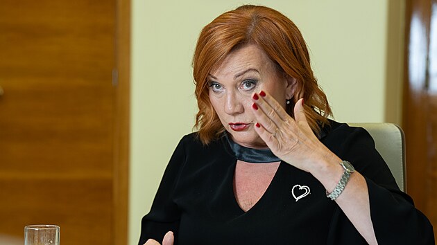 Ministryně financí Alena Schillerová (31. srpna 2026)
