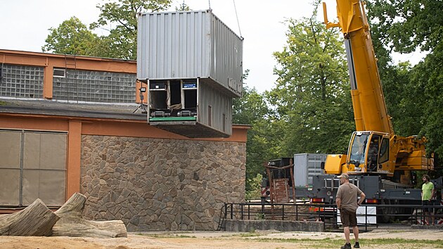 Z liberecké zoo odjela slonice Bala. (30. srpna 2026)