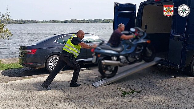 Stejnému motorkáři zabavili policisté stroj už podruhé.