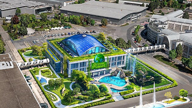 Pavilon brněnského výstaviště se promění v akvarijní svět s podmořským tunelem.