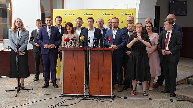 Tisková konference poslaneckého klubu KDU-ČSL. (8. září 2026)