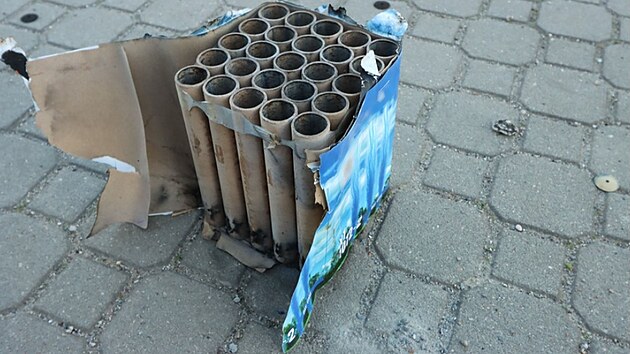 Výbuch pyrotechniky před před nádražím v Ostravě-Vítkovicích v dubnu 2025 zranil pět fotbalových fanoušků Baníku.