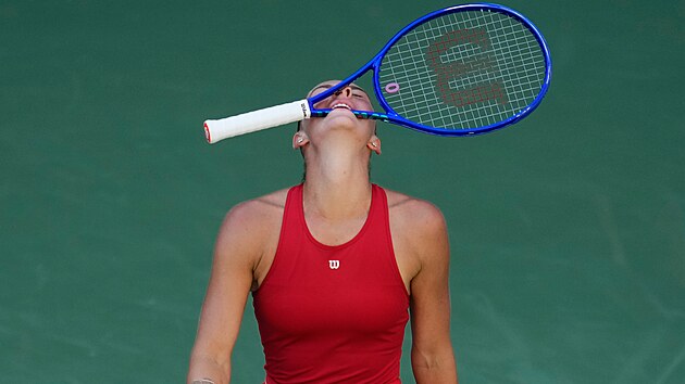Marta Kosťuková v osmifinále US Open