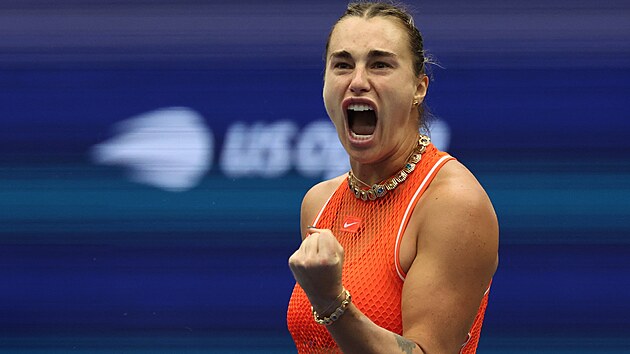 Aryna Sabalenková v osmifinále US Open