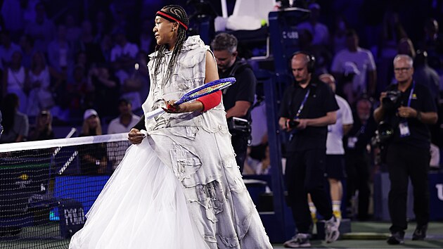 Japonská tenistka Naomi Ósakaová nastupuje k prvnímu kolu US Open.
