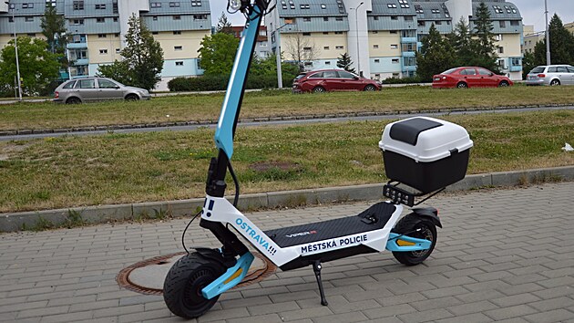 Služebn&iacute; elektrokoloběžka Městsk&eacute; policie Ostrava (7. z&aacute;ř&iacute; 2026)