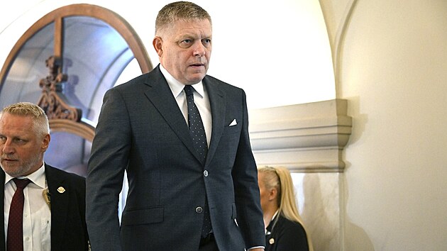 Slovenský premiér Robert Fico (9. září 2026)