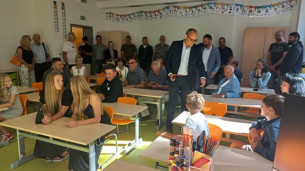 Na Z&Scaron; v Hlubok&eacute; nad Vltavou otevřeli nov&yacute; pavilon za 133 milionů korun. (31. srpna 2026)