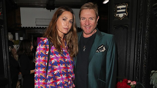 Yasmin Le Bonová a Simon Le Bon (říjen 2025)