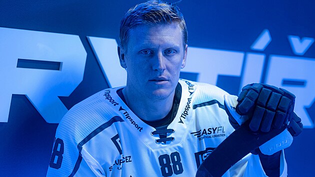 Dres hokejov&yacute;ch Ryt&iacute;řů Kladno pro extraligov&yacute; ročn&iacute;k 2026/27. Miroslav Forman.