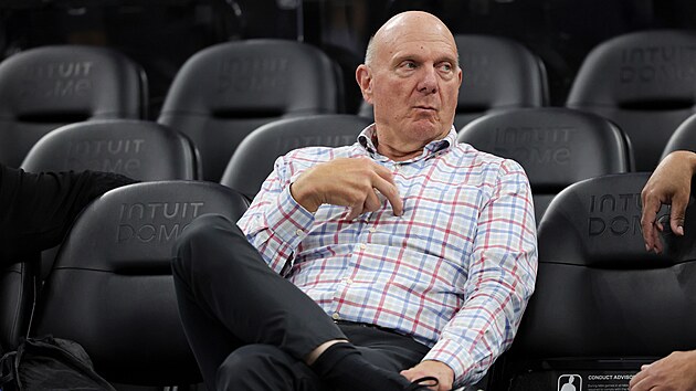 Steve Ballmer jako majitel Los Angeles Clippers