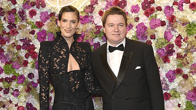 Aneta Vignerová a Petr Kolečko na Českém plese v Praze (21. února 2026)