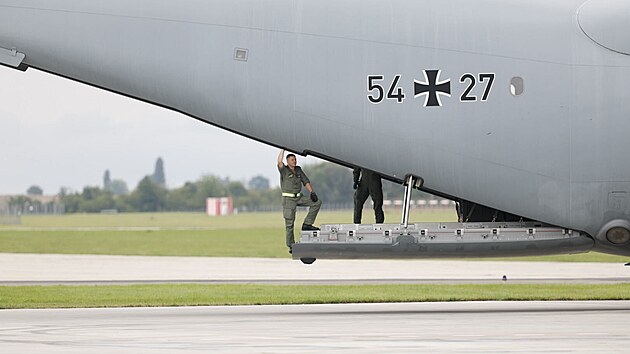 Na fotografii je podpůrný A400M Atlas. (17. září 2026)
