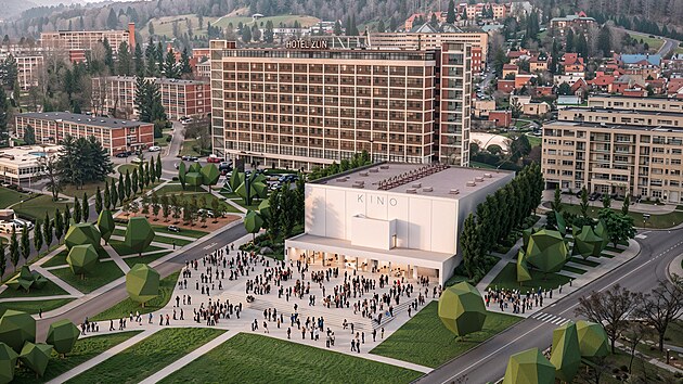 Velké kino ve Zlíně zrekonstruuje za 639 milionů korun otrokovická společnost PSG Construction. (září 2026)