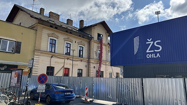 V Táboře začala oprava výpravní budovy na vlakovém nádraží. (17. září 2026)