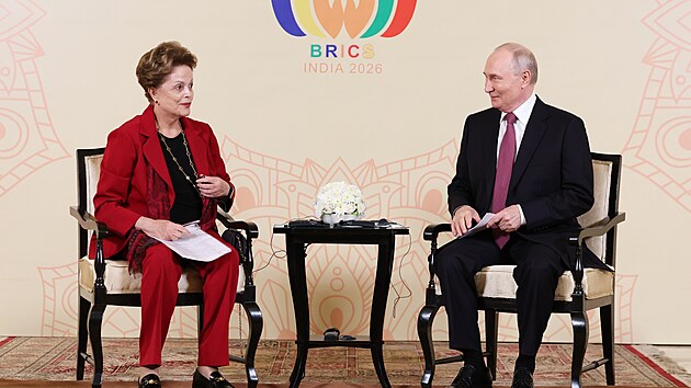 Ruský prezident Vladimir Putin na summitu BRICS (11. září 2026)