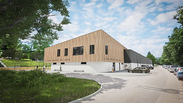 Městský stadion pod Hankovým domem ve Dvoře Králové nad Labem