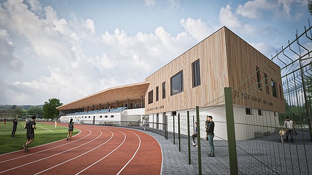 Městský stadion pod Hankovým domem ve Dvoře Králové nad Labem