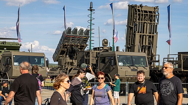 Protivzdušný systém SPYDER na Dnech NATO v Ostravě 2026