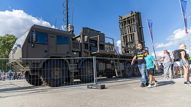 Protivzdušný systém SPYDER na Dnech NATO v Ostravě 2026